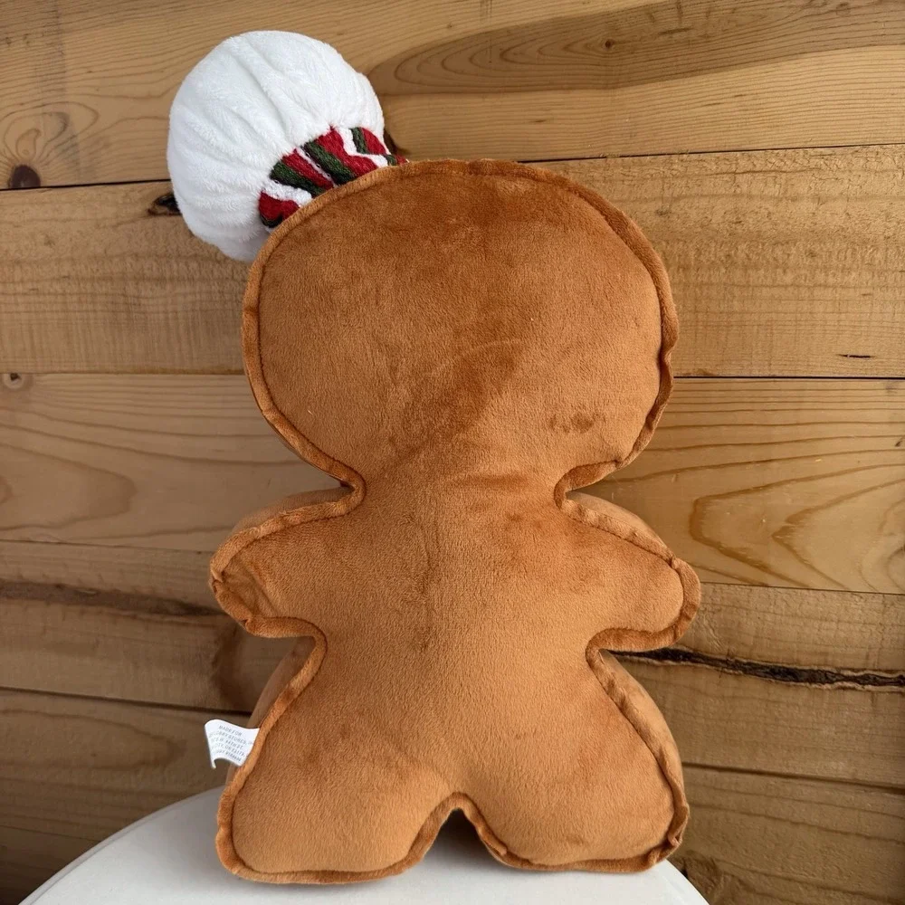 Christmas Gingerbread Plush Pillow Holiday Baking‎ Decor Hobby Lobby Candy Land